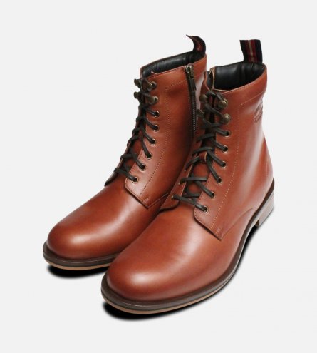 Thomas Partridge Mens Sergeant Boots in Chestnut