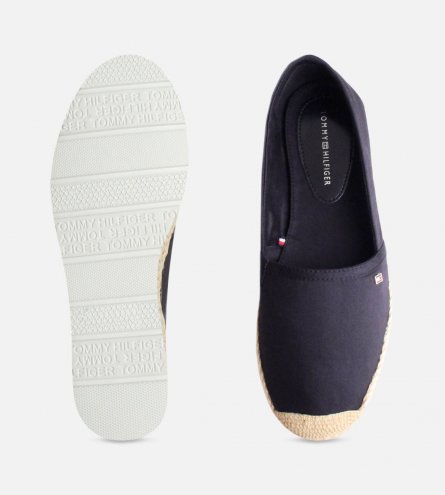 Ladies Tommy Hilfiger Lisas Navy Blue Espadrilles