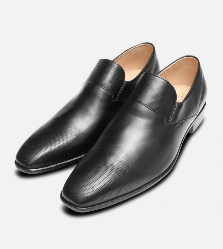 Formal Black Anatomic & Co Prime Slip On Loafer