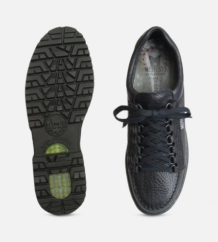 Mens Mephisto Shoes Cruiser 2 in Black Mamouth