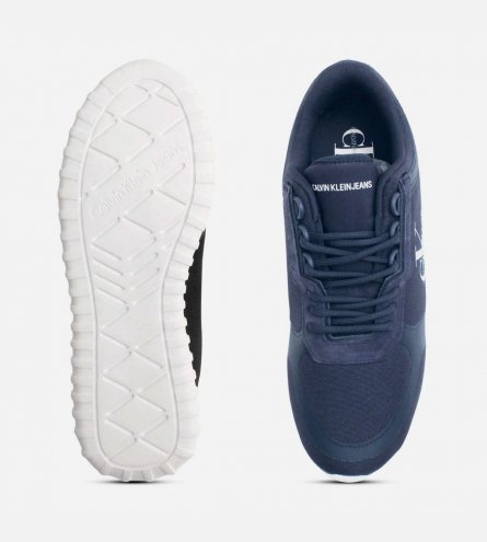 Navy Blue Calvin Klein Designer Mens Training Shoes