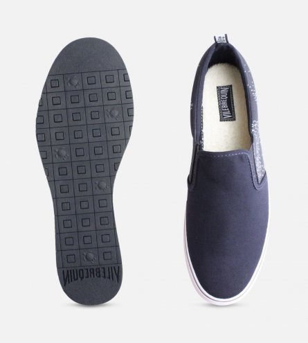 Vilebrequin Mens Navy Slip On Shoes