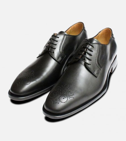 Oliver Sweeney Shoes Black Italian Cozzi Brogues