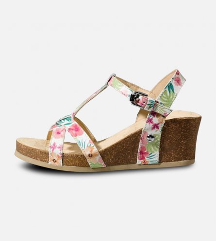 T Bar Panama Jack Janela Tropical Designer Sandals by Havana Joe