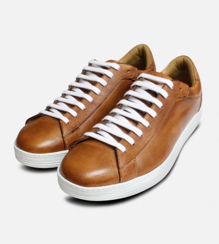 Luxury Buffalino Leather Designer Sneakers