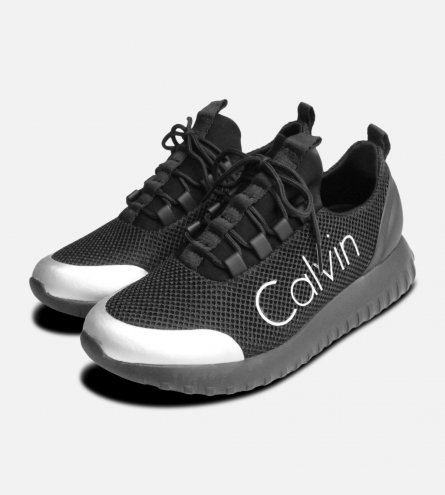 Brushed Metal Womens Reika Calvin Klein Trainers