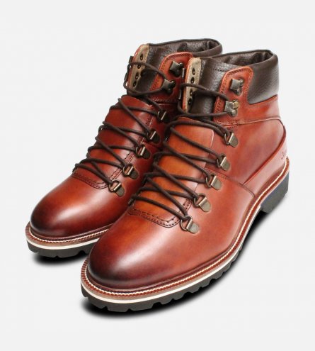 Oliver Sweeney Rispond Trekking Boots in Tan