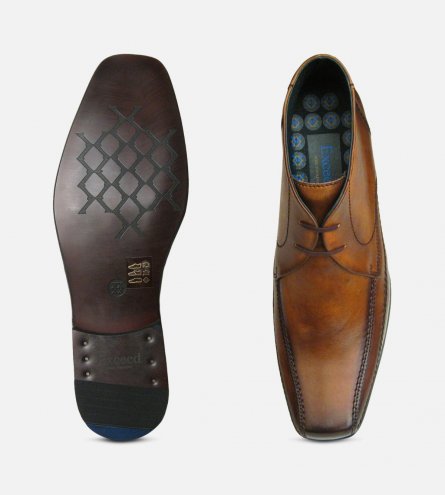 Exceed Tan Chukka Boots for Men UK