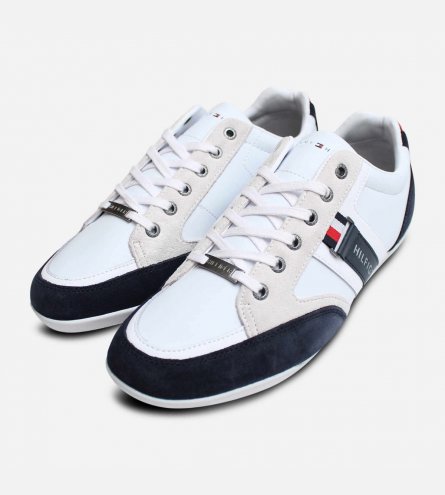 Tommy Hilfiger Red White & Blue Designer Cupsole Shoes