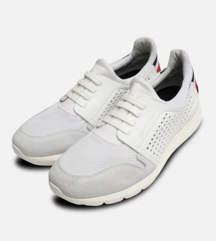 Tommy Hilfiger Premium White & Light Grey Sneaker