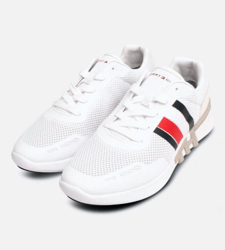 Tommy Hilfiger Designer Lightweight White Training Shoes