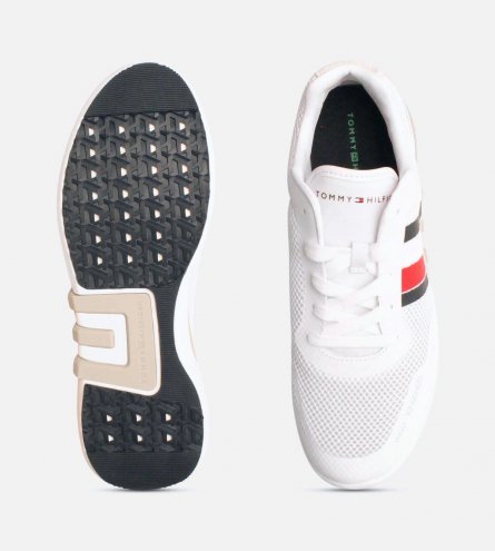 Tommy Hilfiger Designer Lightweight White Training Shoes