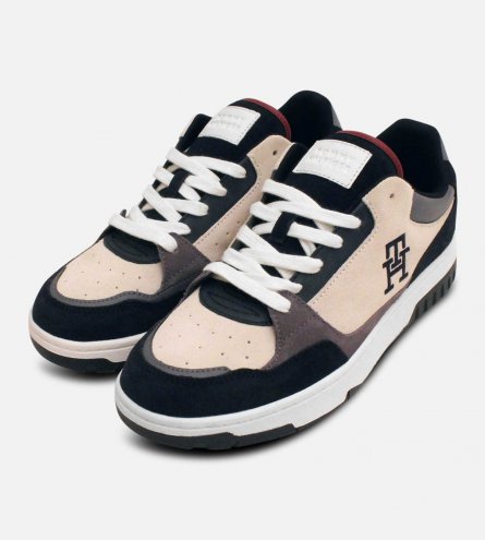 Tommy Hilfiger Designer Cupsole Casual Trainers in Suede