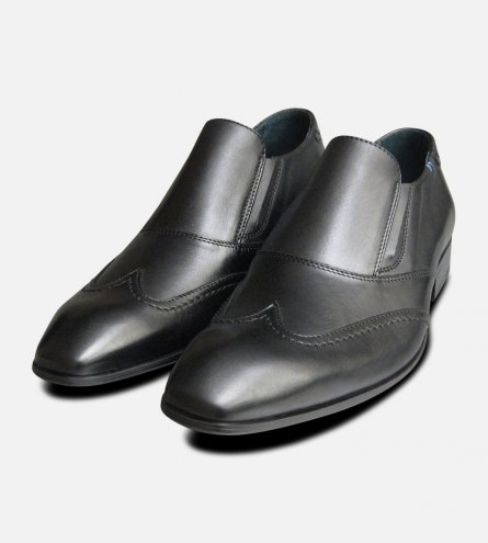 Matrix Loafers in Black by Exceed Shoes