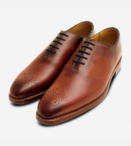Oliver Sweeney Brown Goodyear Wholecut Oxford Brogue