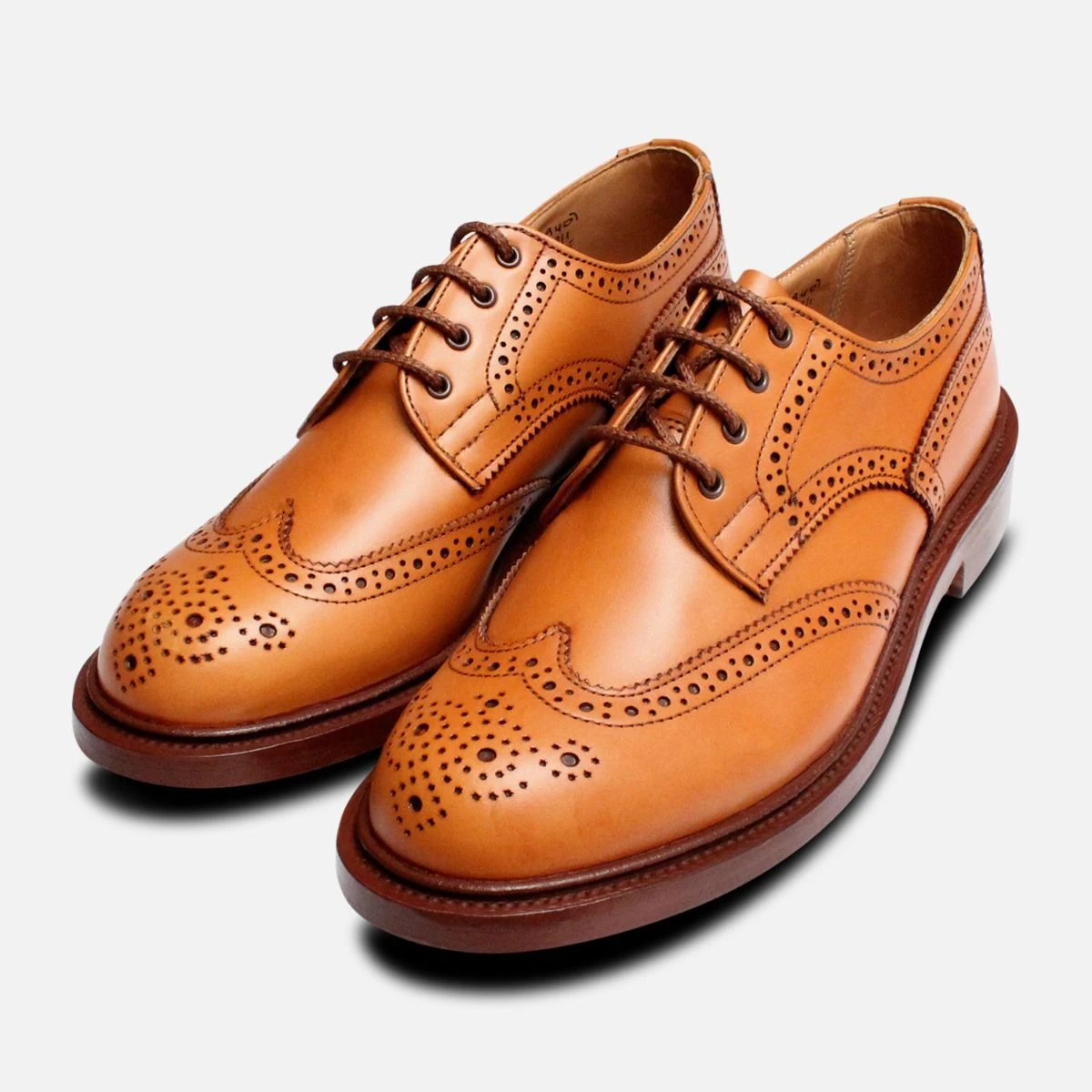 Anne Brogue Trickers Acorn Stephy Brogue Boot ACORN ANTIQUE – R E 