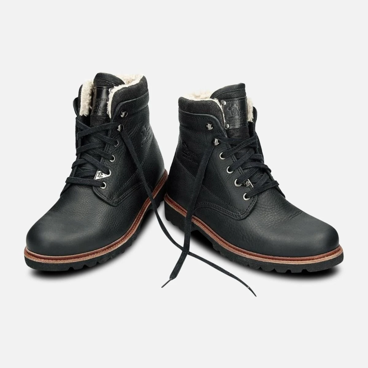 Black General Havana Joe Aviator Cotton Lined Mens Boots display picture 3