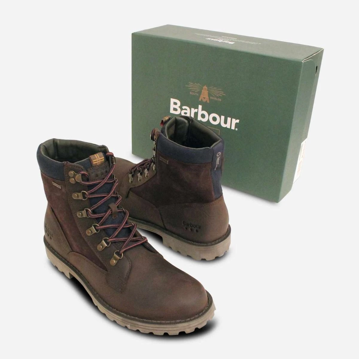 Barbour Chiltern II Dark Brown Waterproof Walking Boots display picture 2
