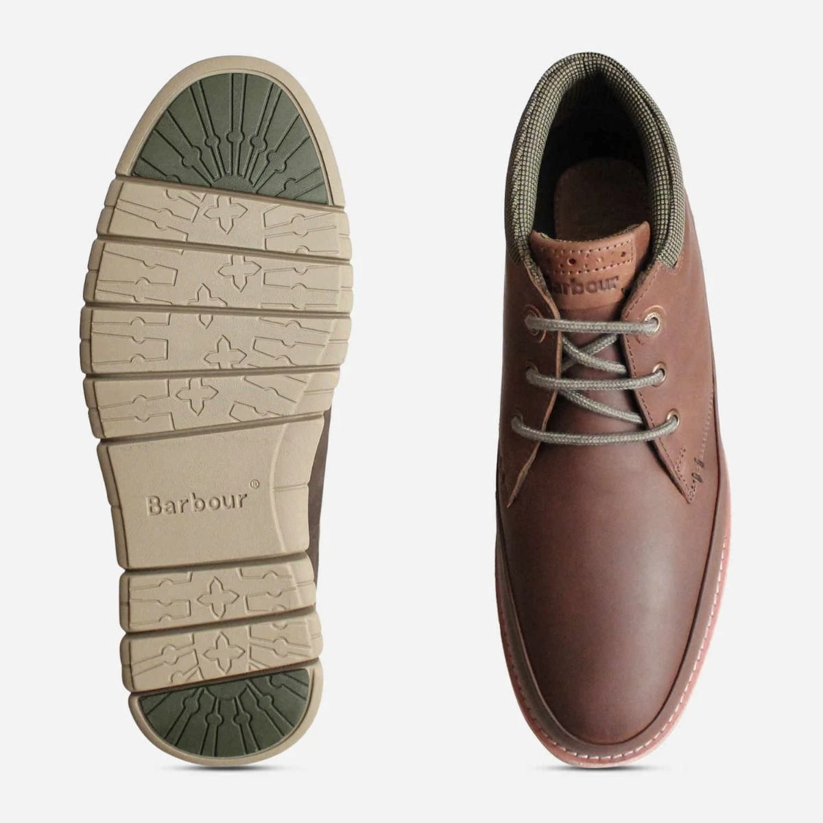 Barbour Nelson III Lightweight Casual Boots in Choco display picture 2