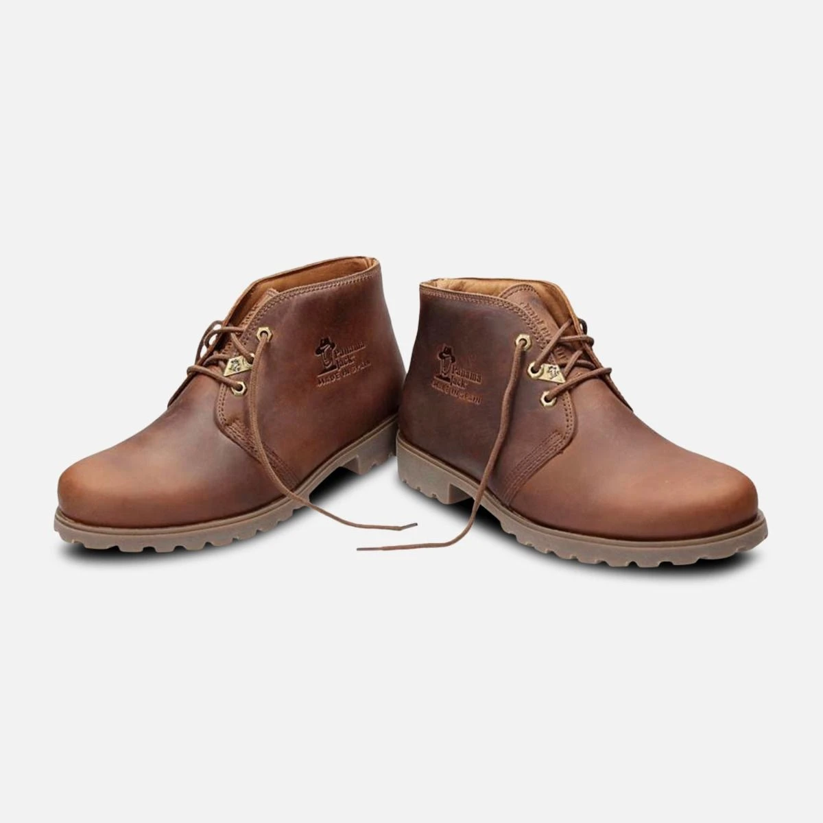 Jabari Jack Brown Leather Cap Toe Boots Amazon.com | JACK & JONES Men main image 4