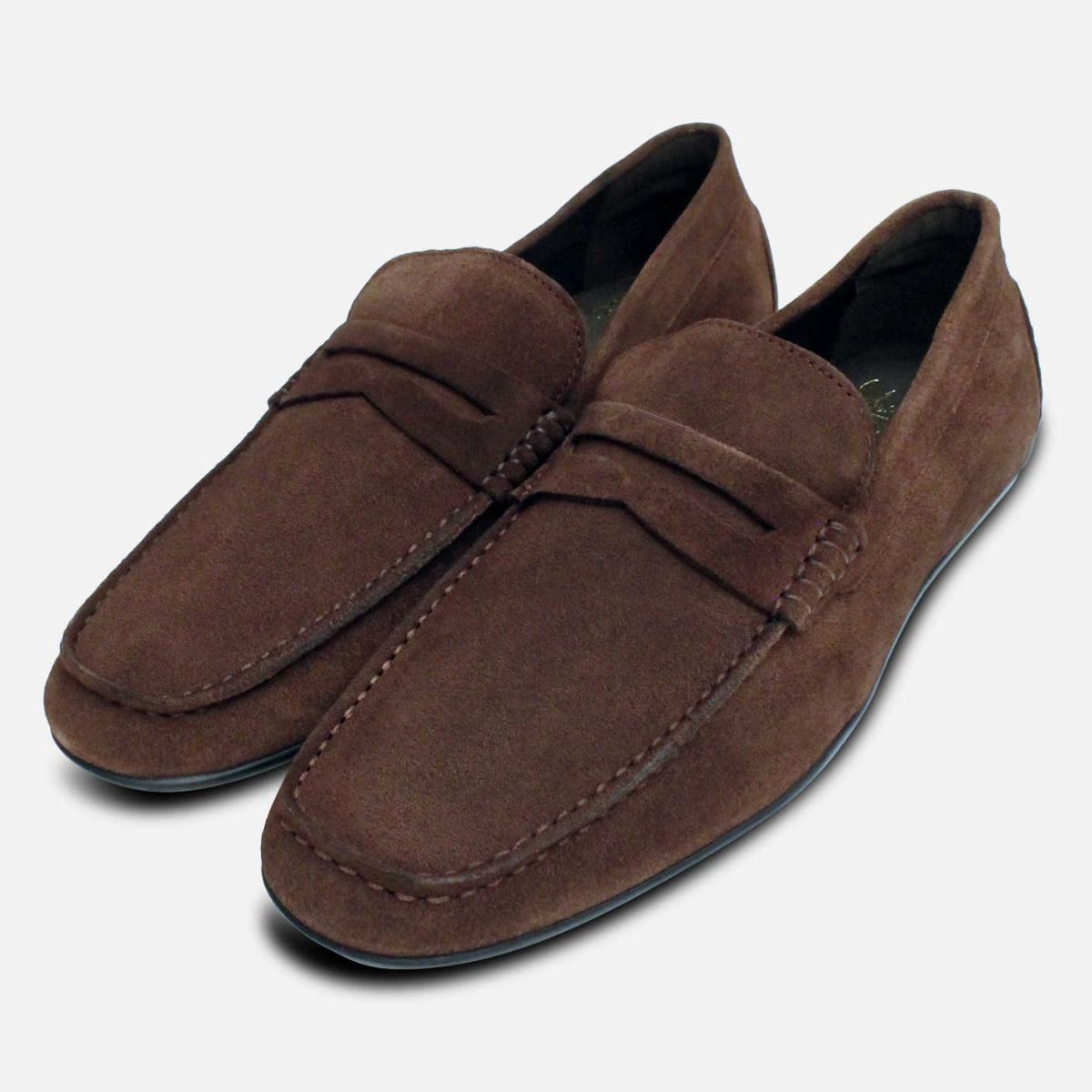Men\'s Brown Suede Shoes John John Sable - Men main image 4