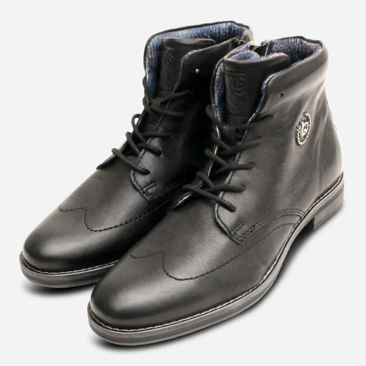 bugatti Lussorio EVO Laceup ankle boots, Men's, Size: 41, Black - shoes bugatti Lussorio EVO Laceup ankle boots, Men's, Size: 41, Black - shoes