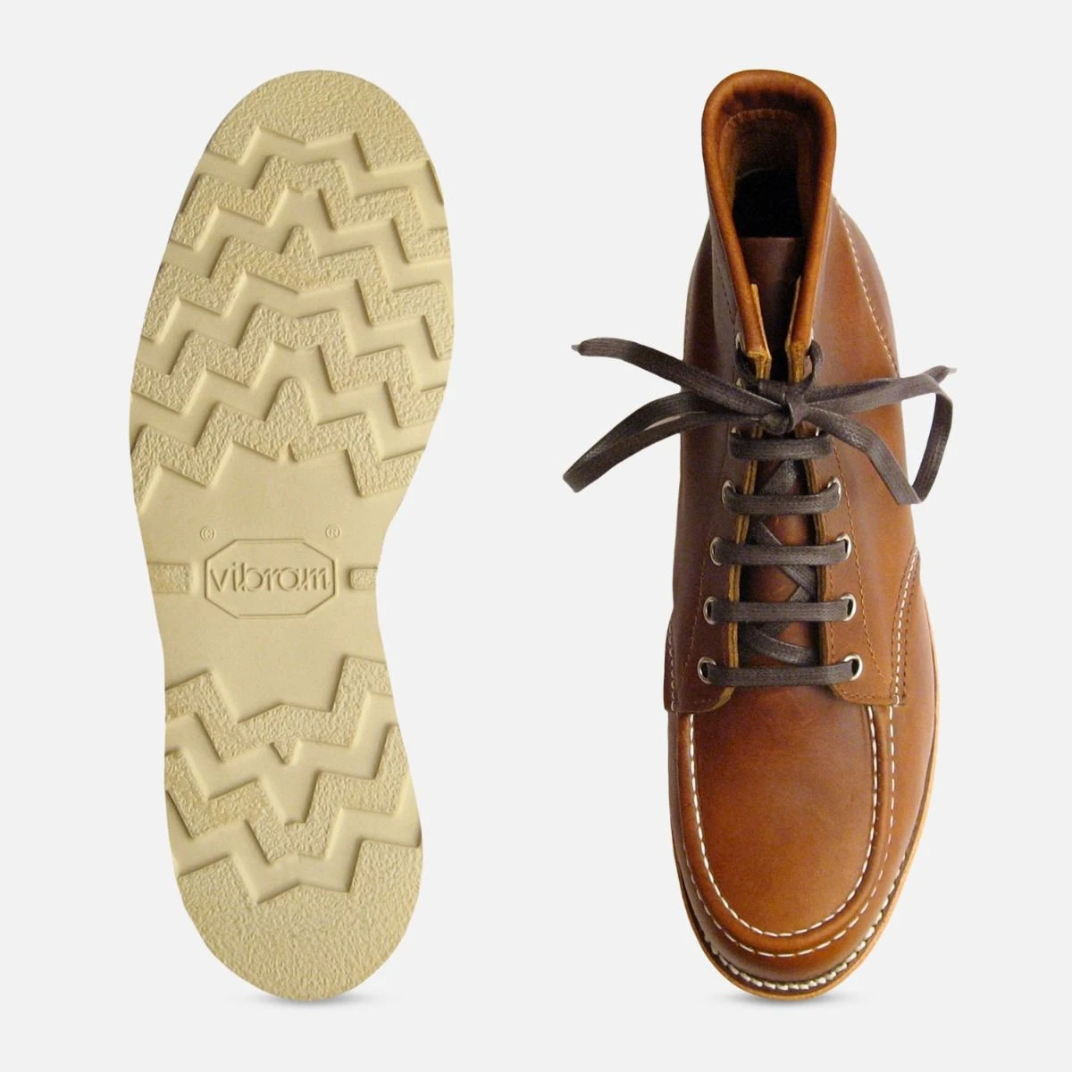 Chippewa Shoes Tan Renegade Leather 1901M22 Vibram Sole Moc 