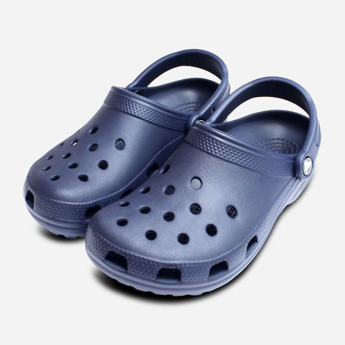NWOB Unisex Crocs Classic Clog Navy Sandal Size M 10 W 12 Crocs Crocband Clogs Navy – World of Clogs main image 4