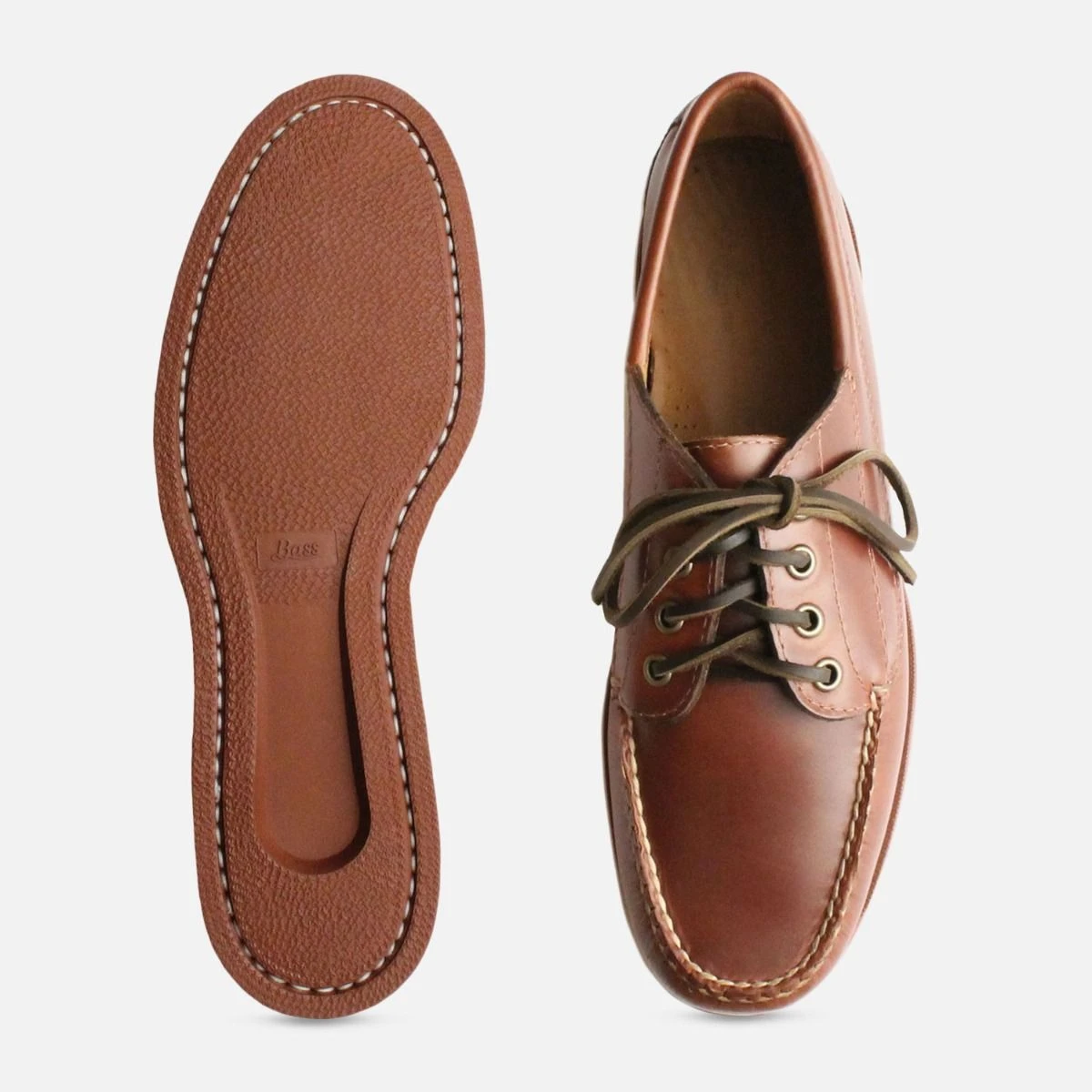 Bass Turnbuckle Slip On Lace Up Boat Loafer Shoes Bass Boat Shoes products for sale | eBay main image 3