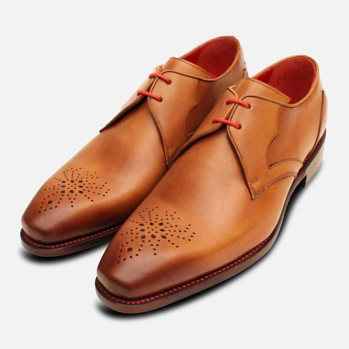 Jeffery West Men's Brown Gis Brogues - Size 11 - Shoes Jeffery West Men's Brown Gis Brogues - Size 11 - Shoes