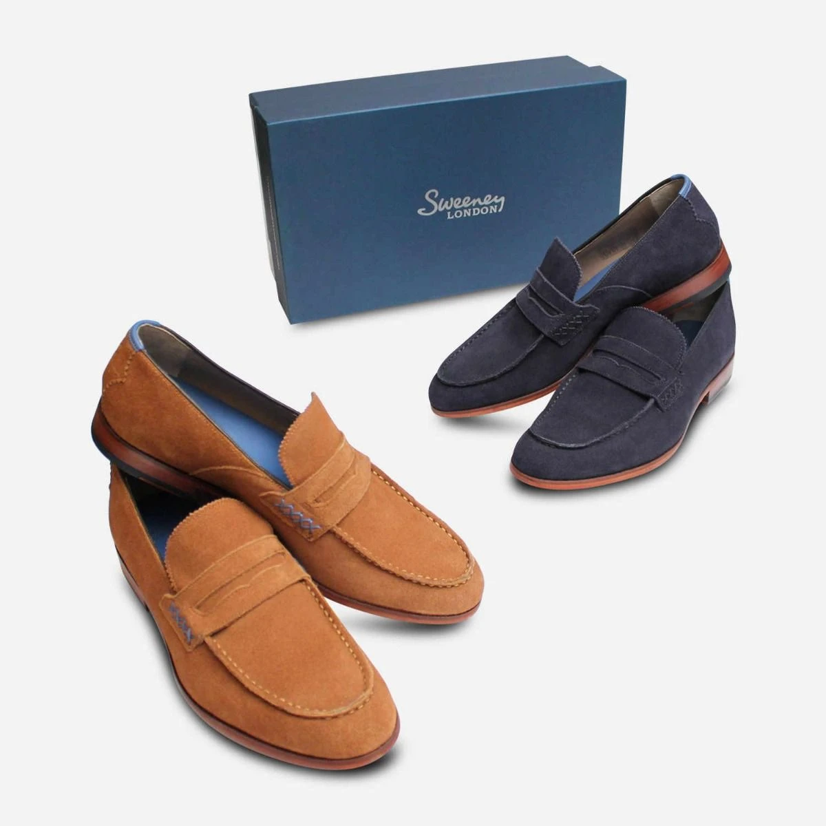 Oliver Sweeney Carminha Shoes Men\'s UK 8 US 9‎ Blue Espadrille Dress Career Oliver Sweeney Longbridge 2 Navy Blue Suede Loafer Shoes main image 3