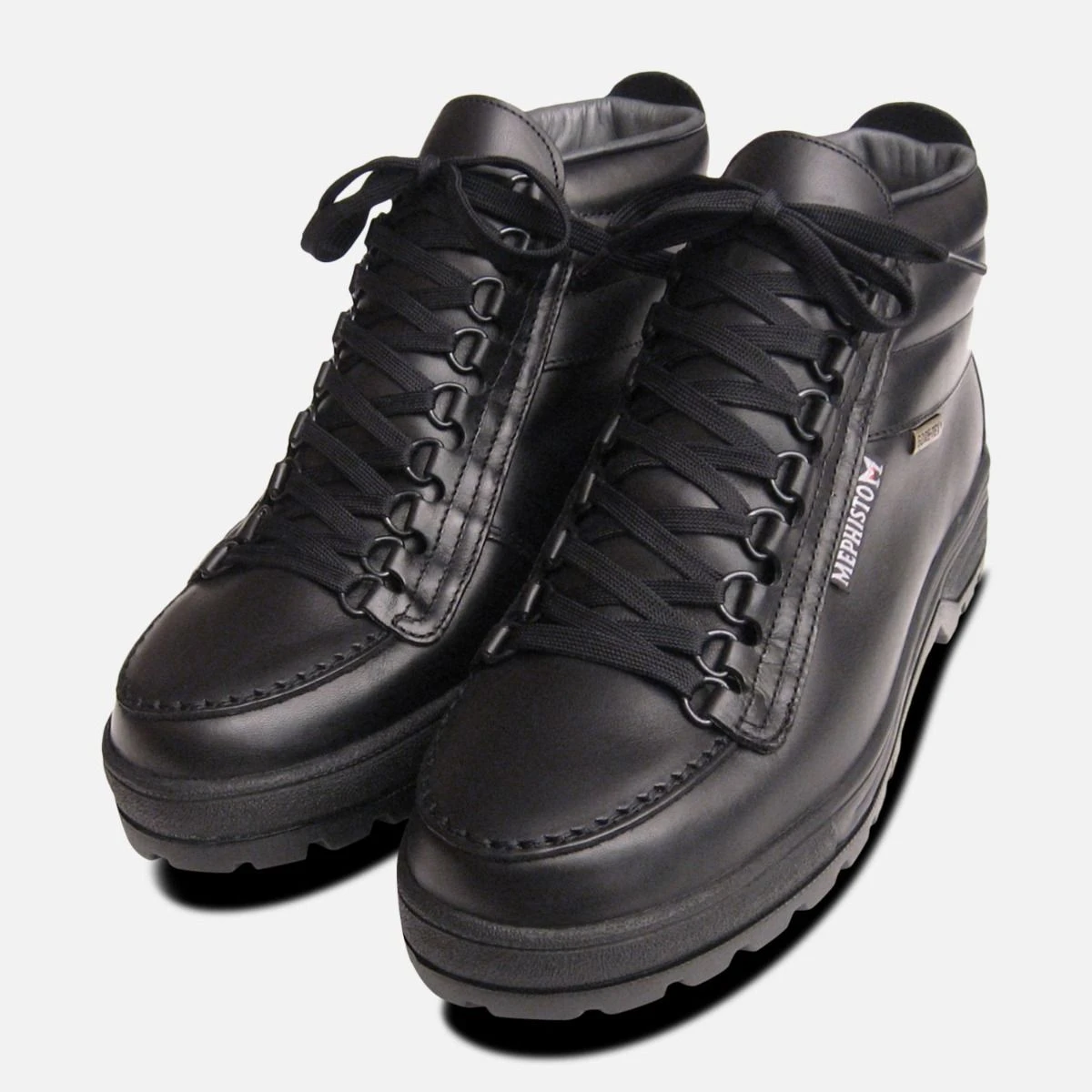 Mephisto Mens Gore Tex Sierra in Black