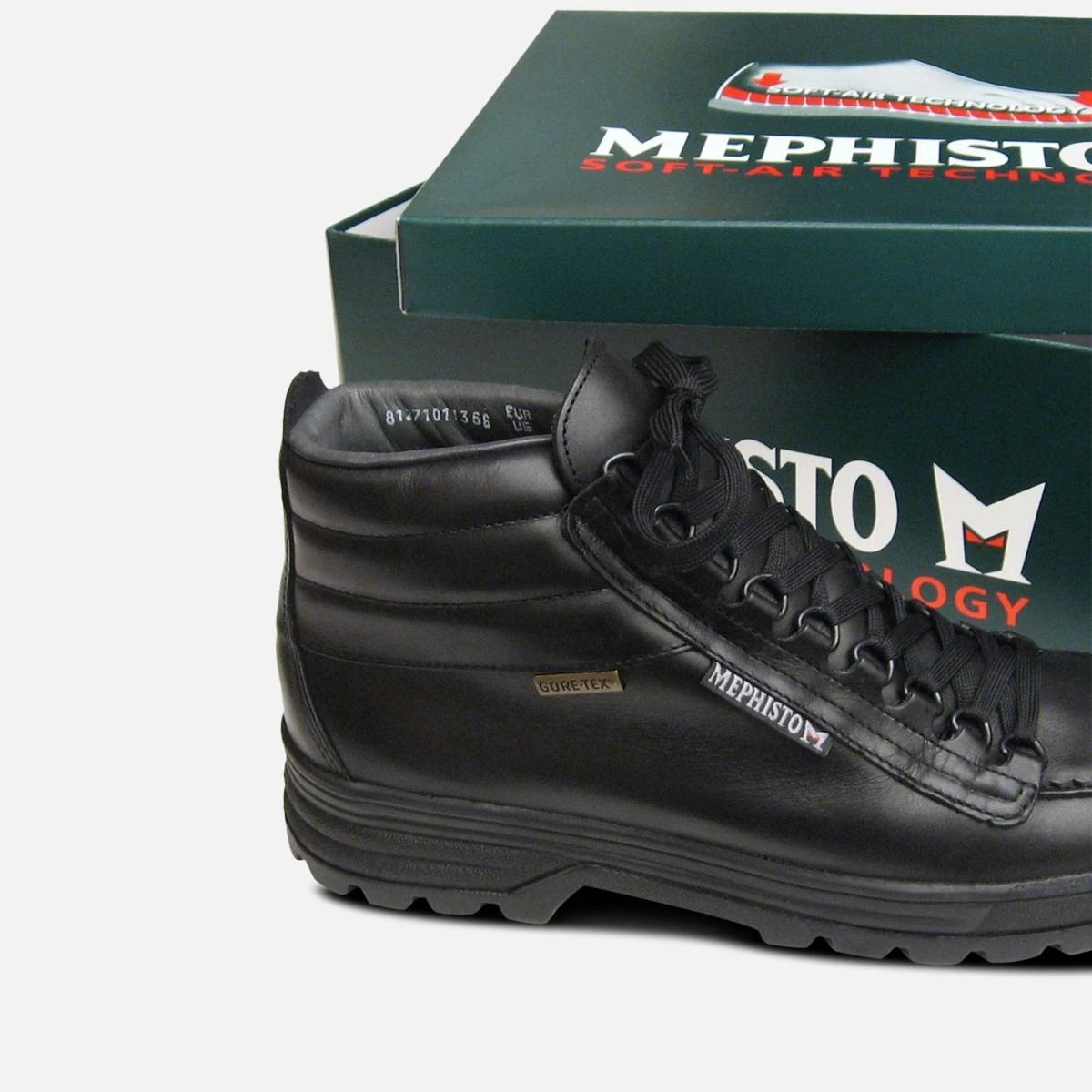 Mephisto Mens Gore Tex Sierra in Black