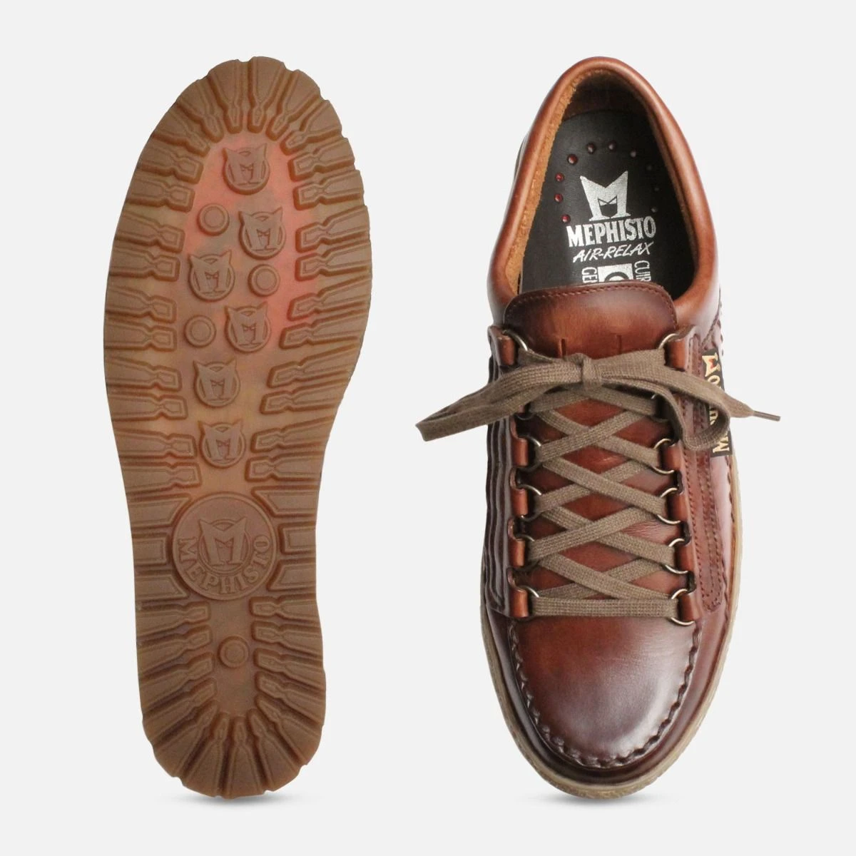 Waxy Chestnut Rainbow Mephisto Shoes