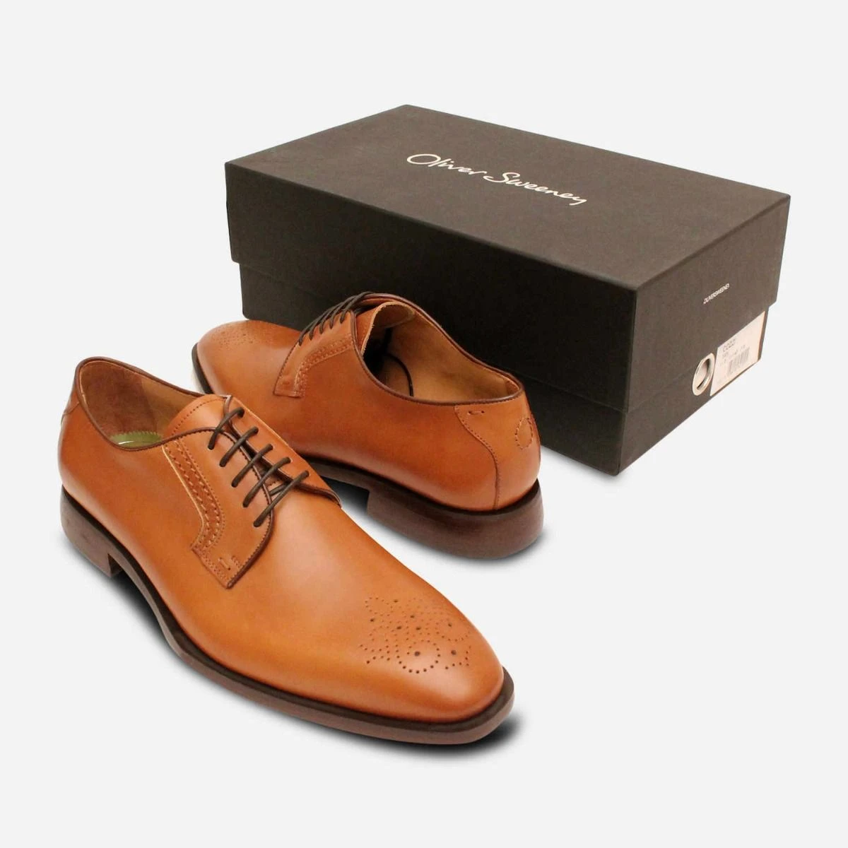 Oliver Sweeney Cozzi Italian Tan Brogues for Men