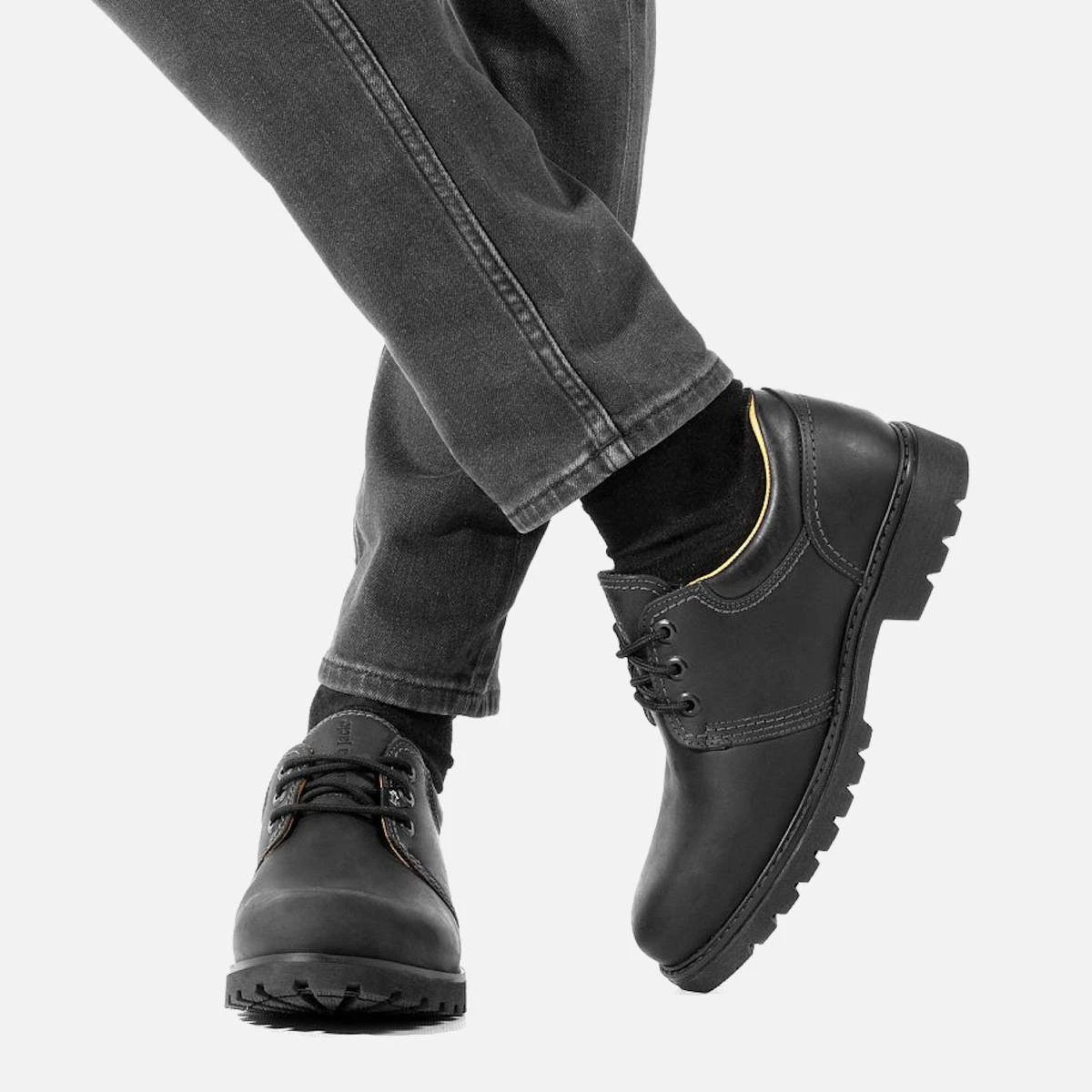 Panama Jack Black Waxy Waterproof Havana Joe Shoes