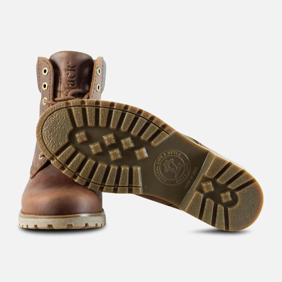 Panama Jack Original Mens Brown Bark Boots