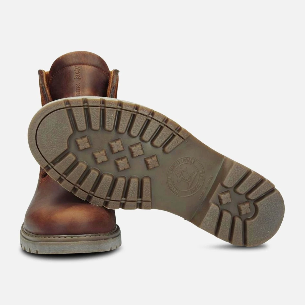 Gore Tex Panama Jack Brown Waxy Waterproof Boots display picture 2