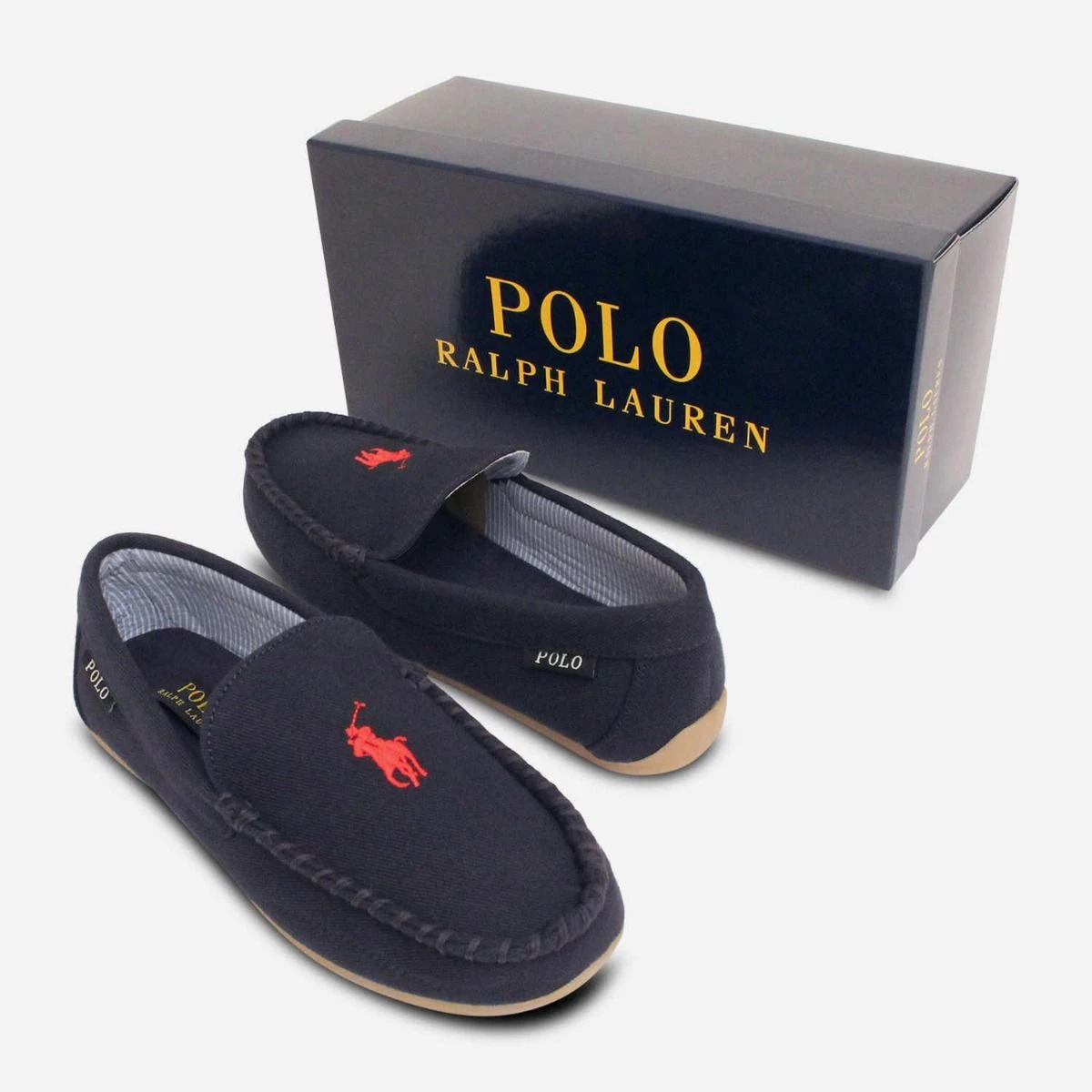 Polo Ralph Lauren Mens 8 Shoes Red Navy Blue Sander Chukka Leather Casual Polo Ralph Lauren Eyelet Lace Shoes for Men | Mercari main image 3