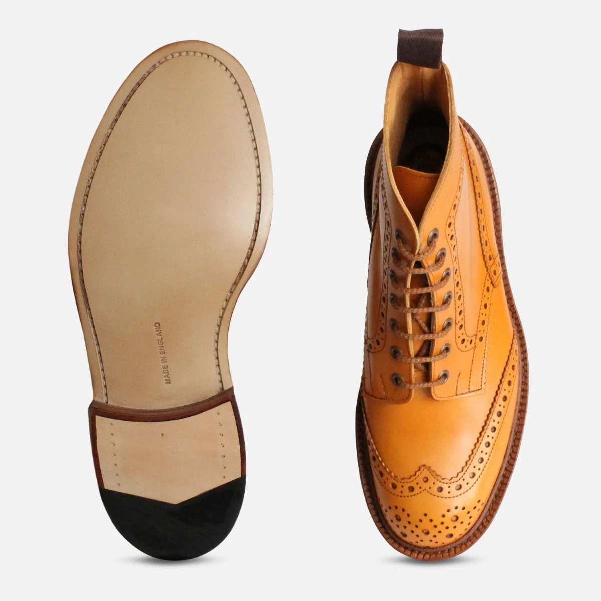 Trickers Stow Acorn Country Brogue Boots