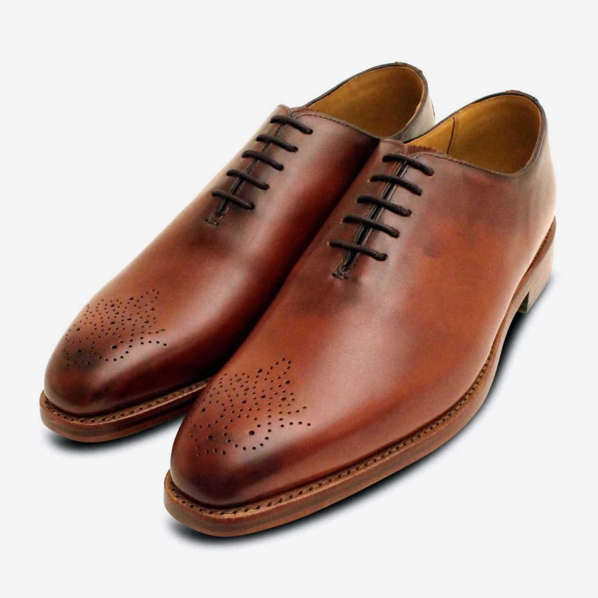 Oliver Sweeney Westleton Suede Derby Shoes Men’s US 10 Brown Suede Goodyear-Welt Eastington Tan Derby Shoes | Men main image 3