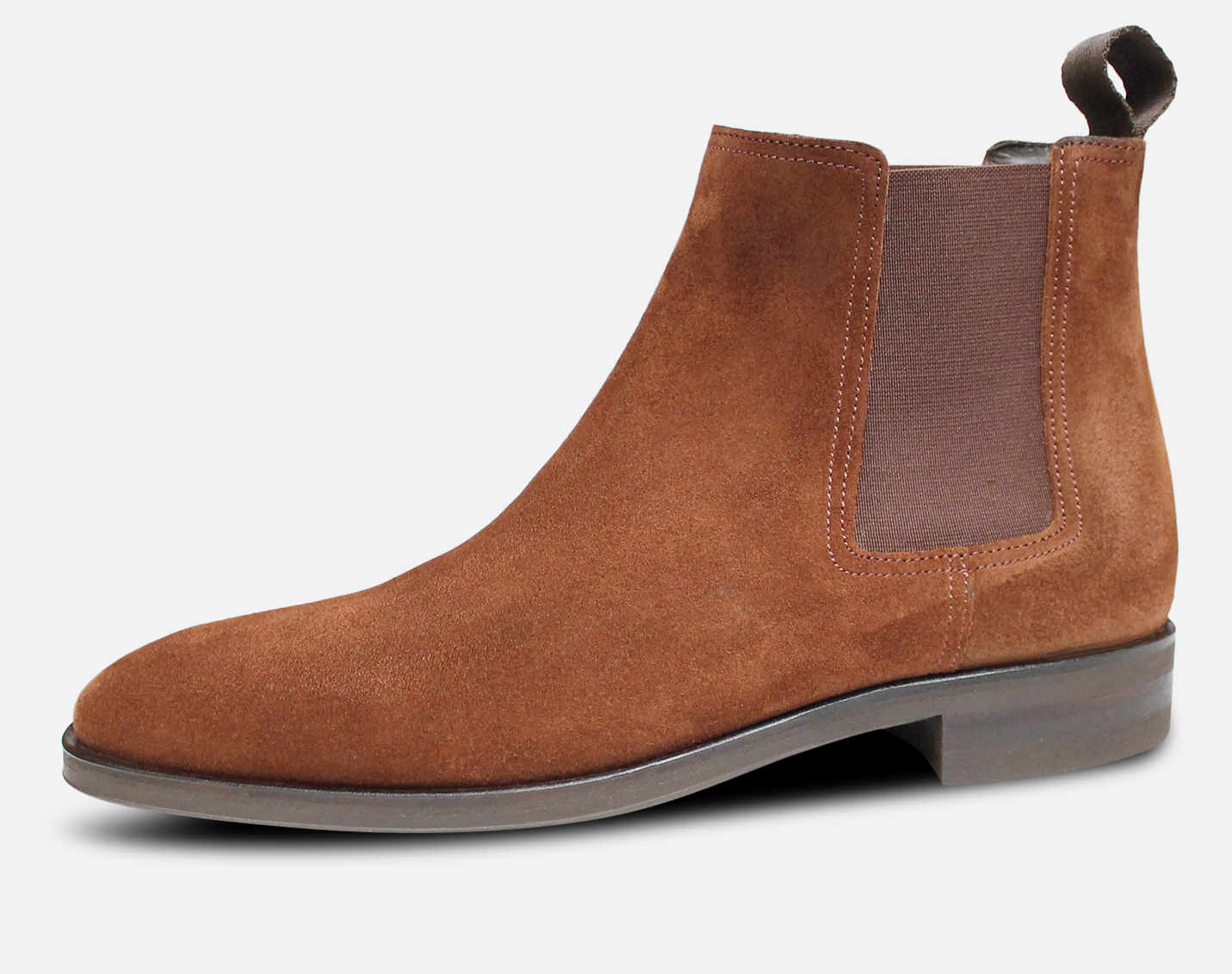 John White Premium Snuff Suede Mens Chelsea Boots