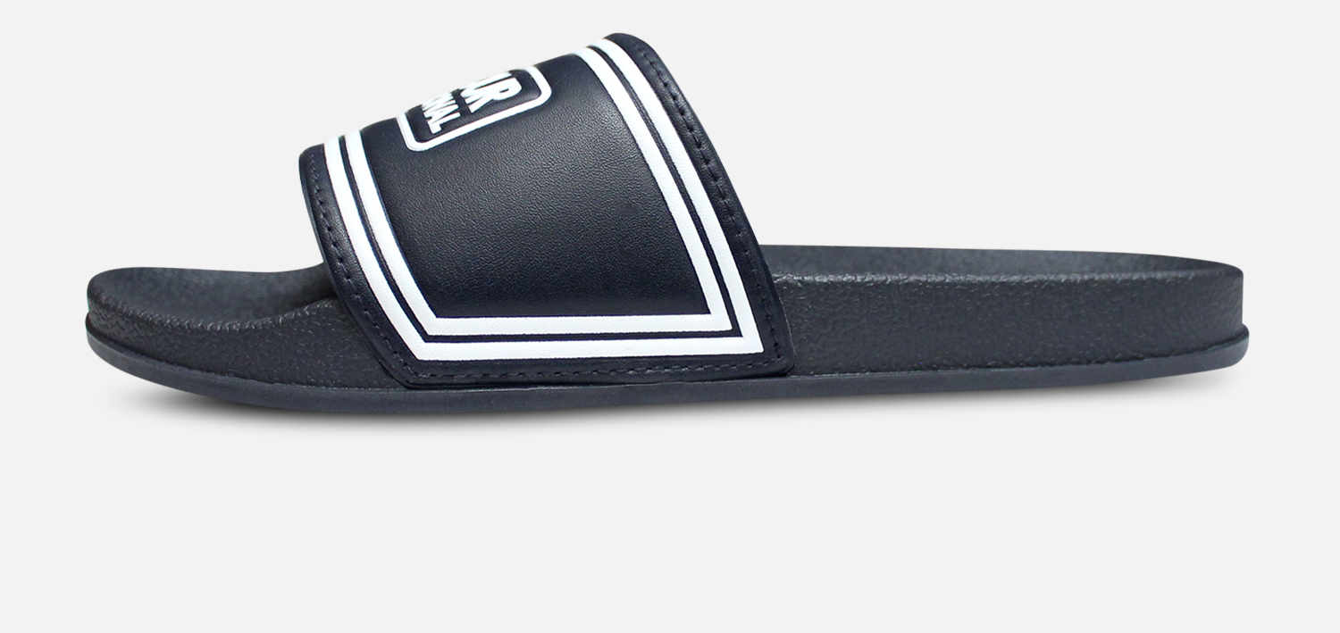 Barbour International Navy Blue & White Luxury Pool Slide