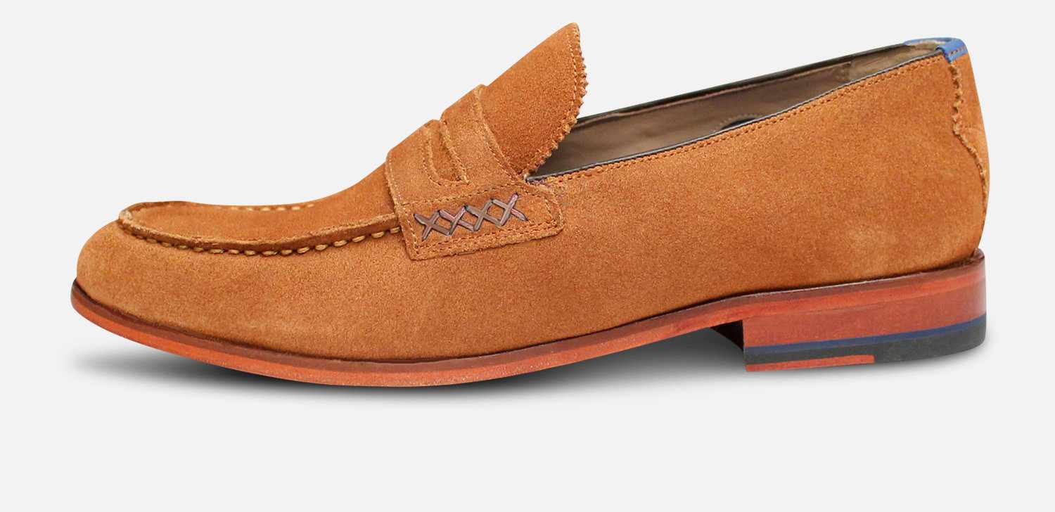 Oliver Sweeney Longbridge 2 Whisky Tan Suede Loafer Shoes