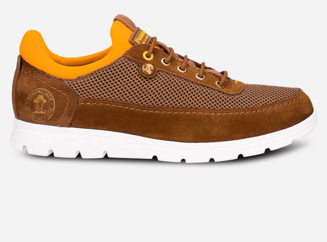 Panama Jack Designer Brown Suede Davor Sneakers