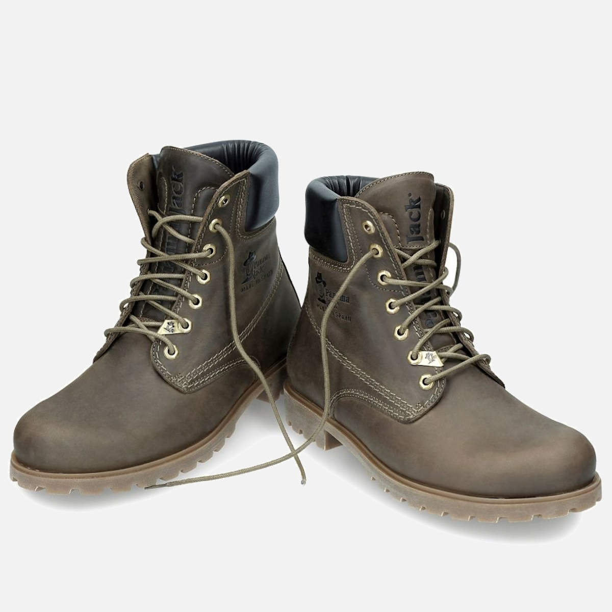 Limited Edition Panama Jack Khaki Green Walking Boots