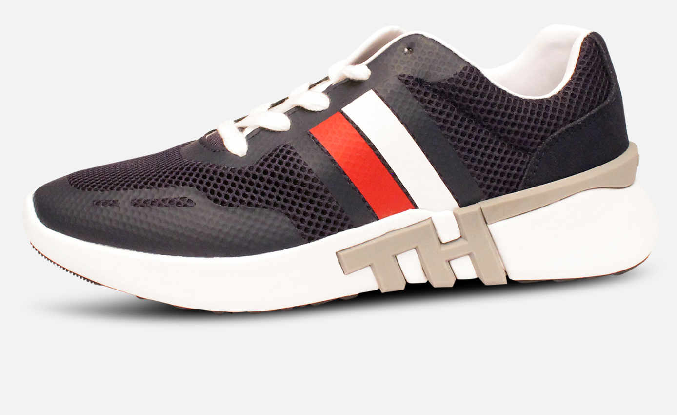 Tommy Hilfiger Designer Lightweight Navy Blue Training Shoes