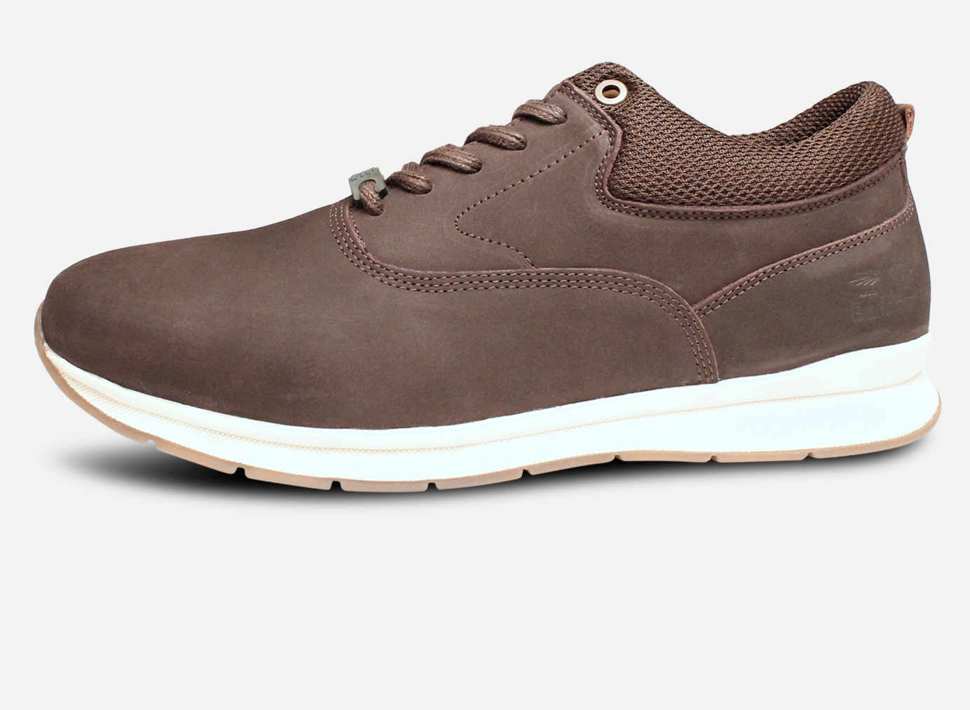 Barbour Designer Langley II Training Shoes in Waxy Brown