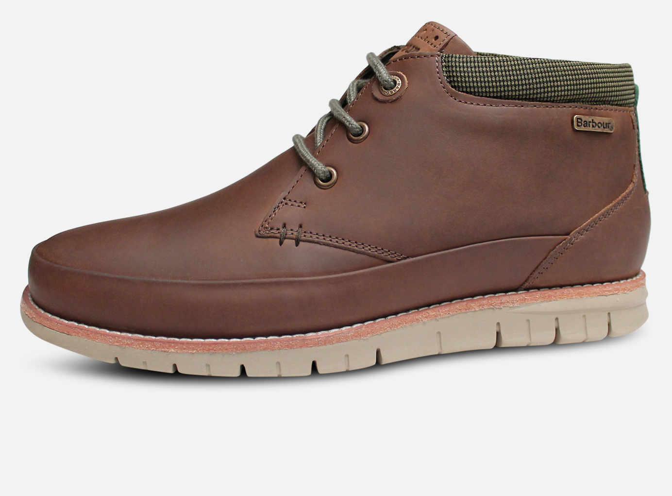 Barbour Nelson III Lightweight Casual Boots in Choco