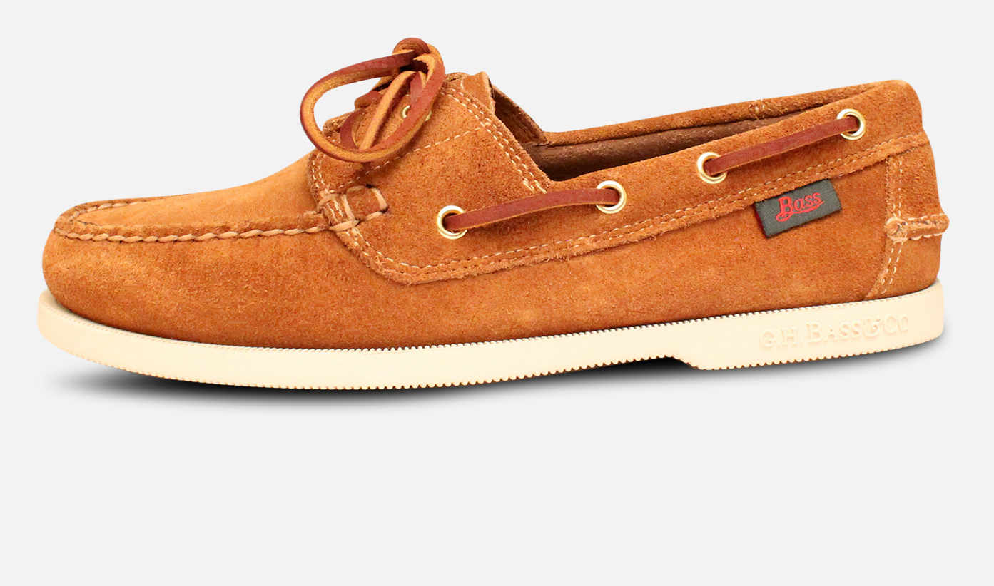 Luxury Light Brown Suede Bass Boat Shoes For Men | atelier-yuwa.ciao.jp